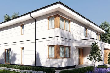  Projekt domu uA234 (WCB1348) - projekt domu z pełnym piętrem - Zdjęcie 2