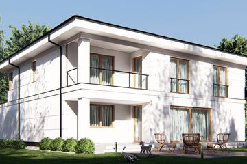  Projekt domu uA234 (WCB1348) - projekt domu z pełnym piętrem - Zdjęcie 4