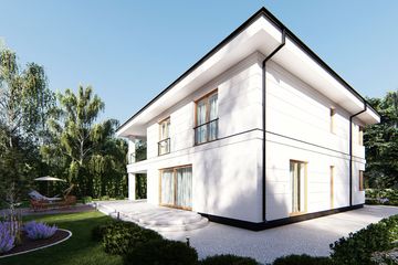  Projekt domu uA234 (WCB1348) - projekt domu z pełnym piętrem - Zdjęcie 5