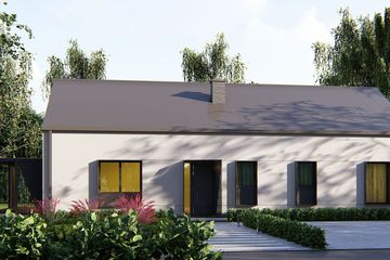  Projekt domu uA236 (WCB1350) - projekt domu parterowego - Zdjęcie 1