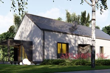 Projekt domu uA236 (WCB1350) - projekt domu parterowego - Zdjęcie 2