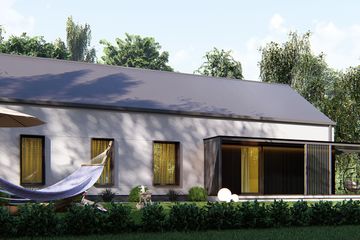  Projekt domu uA236 (WCB1350) - projekt domu parterowego - Zdjęcie 5