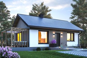  Projekt domu Martin Beta Solis (1791) (KRD2906) - projekt domu parterowego - Zdjęcie 1