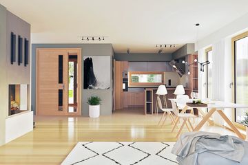  Projekt domu Melisa III z garażem 1-st. [A] (WRF2340) - projekt domu parterowego - Zdjęcie 9