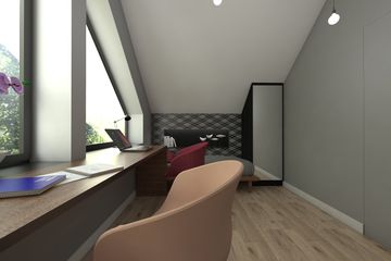  Projekt domu letniskowego KA151 (PKT1249) - projekt domu letniskowego parterowego z poddaszem - Zdjęcie 9