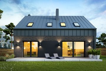  Projekt domu Nemini (BSE1214) - projekt domu parterowego z poddaszem - Zdjęcie 3