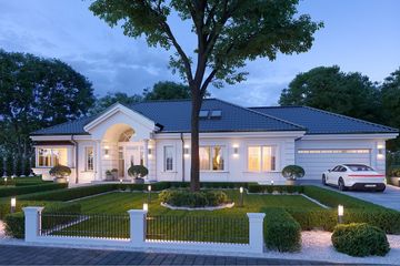  Projekt domu Willa Parkowa 8 A (WAH2108) - projekt domu parterowego z poddaszem - Zdjęcie 1