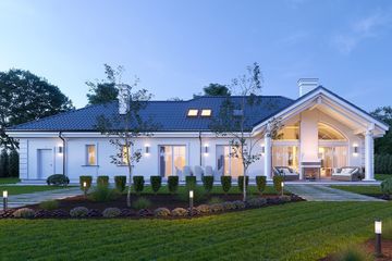  Projekt domu Willa Parkowa 8 A (WAH2108) - projekt domu parterowego z poddaszem - Zdjęcie 3