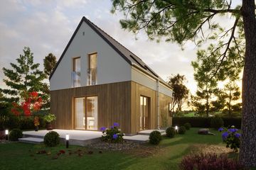  Projekt domu Kiwi II bez garażu [B] (WRF2341) - projekt domu parterowego z poddaszem - Zdjęcie 3