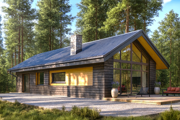  Projekt domu Bona (BBI1003) - projekt domu parterowego - Zdjęcie 1