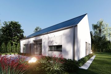  Projekt domu uA115v2 (WCB1353) - projekt domu parterowego - Zdjęcie 3