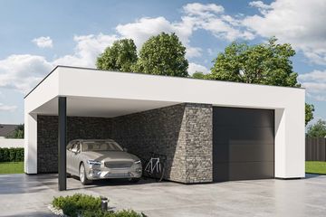  Projekt garażu HomeKoncept G 06 (KRX1188) - projekt garażu parterowego - Zdjęcie 1