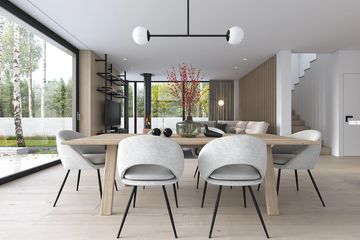  Projekt domu Modelowy 1 (WAW1155) - projekt domu parterowego z poddaszem - Zdjęcie 7