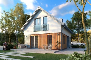  Projekt domu Alikante (BSA2318) - projekt domu parterowego z poddaszem - Zdjęcie 2