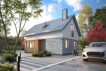  Projekt domu Alikante (BSA2318) - projekt domu parterowego z poddaszem - Zdjęcie 11