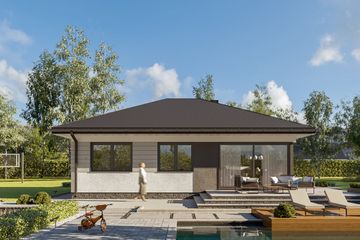  Projekt domu Felek Mini (1785) (KRD2909) - projekt domu parterowego - Zdjęcie 4