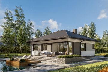  Projekt domu Felek Mini (1785) (KRD2909) - projekt domu parterowego - Zdjęcie 5