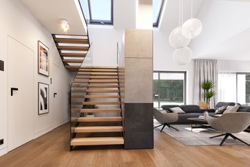  Projekt domu Hiacynt 7 (WAH2114) - projekt domu parterowego z poddaszem - Zdjęcie 9