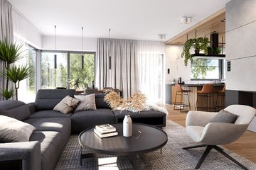  Projekt domu Hiacynt 7 B (WAH2115) - projekt domu parterowego z poddaszem - Zdjęcie 7