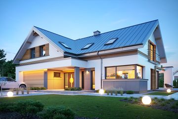  Projekt domu Hiacynt 8 (WAH2118) - projekt domu parterowego z poddaszem - Zdjęcie 3