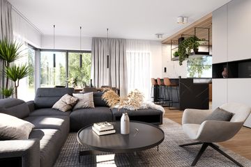  Projekt domu Hiacynt 8 (WAH2118) - projekt domu parterowego z poddaszem - Zdjęcie 7