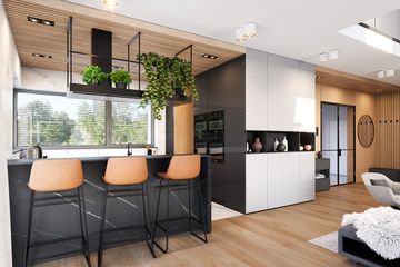  Projekt domu Hiacynt 8 (WAH2118) - projekt domu parterowego z poddaszem - Zdjęcie 11