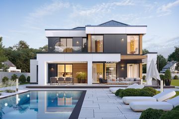  Projekt domu Willa Floryda 6 (WAH2111) - projekt domu z pełnym piętrem - Zdjęcie 5