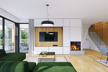  Projekt domu Willa Floryda 6 (WAH2111) - projekt domu z pełnym piętrem - Zdjęcie 9