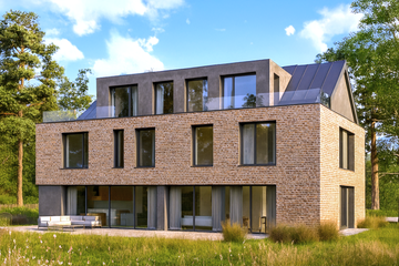  Projekt domu B-150 (PZB1073) - projekt domu z pełnym piętrem i poddaszem - Zdjęcie 1