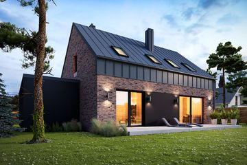  Projekt domu Nemini 3 (BSE1218) - projekt domu parterowego z poddaszem - Zdjęcie 2