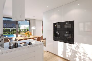  Projekt domu Qubik (WAH2112) - projekt domu z pełnym piętrem - Zdjęcie 13