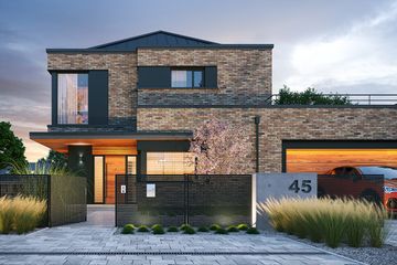  Projekt domu Qubik 2 (WAH2116) - projekt domu z pełnym piętrem - Zdjęcie 4