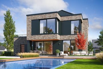  Projekt domu Qubik 2 (WAH2116) - projekt domu z pełnym piętrem - Zdjęcie 3