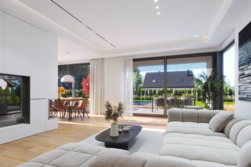  Projekt domu Qubik 2 (WAH2116) - projekt domu z pełnym piętrem - Zdjęcie 6