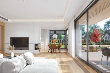  Projekt domu Qubik 2 (WAH2116) - projekt domu z pełnym piętrem - Zdjęcie 11