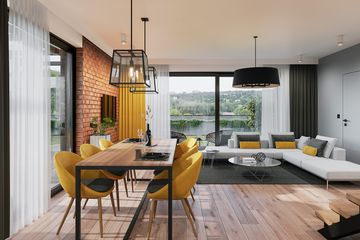  Projekt domu Qubik 3 (WAH2117) - projekt domu z pełnym piętrem - Zdjęcie 6