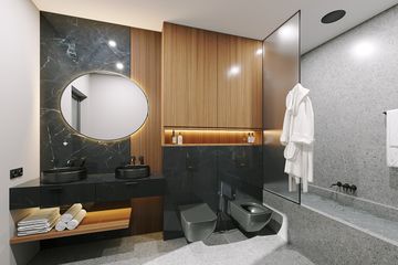  Projekt domu Qubik 3 (WAH2117) - projekt domu z pełnym piętrem - Zdjęcie 9