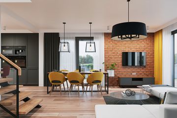  Projekt domu Qubik 4 (WAH2119) - projekt domu z pełnym piętrem - Zdjęcie 5