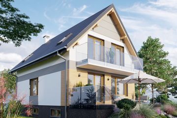  Projekt domu Koral (1792) (KRD2910) - projekt domu parterowego z poddaszem - Zdjęcie 4