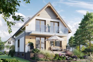  Projekt domu Koral (1792) (KRD2910) - projekt domu parterowego z poddaszem - Zdjęcie 5