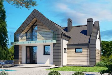  Projekt domu MINI Nimfa (BSB1153) - projekt domu parterowego z poddaszem - Zdjęcie 4