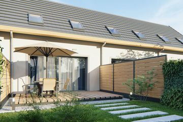  Projekt domu Morski 4 - dwulokalowy LLL (WRD3062) - projekt domu parterowego z poddaszem - Zdjęcie 4