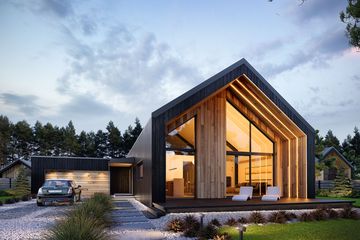  Projekt domu Hana 5 (BSE1220) - projekt domu parterowego - Zdjęcie 3