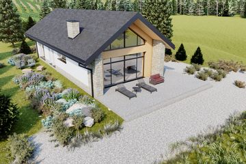  Projekt domu Helen (BBI1004) - projekt domu parterowego z poddaszem - Zdjęcie 4