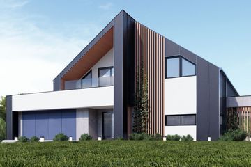  Projekt domu uA169v1 (WCB1361) - projekt domu parterowego z poddaszem - Zdjęcie 1