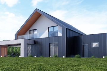  Projekt domu uA169v1 (WCB1361) - projekt domu parterowego z poddaszem - Zdjęcie 4