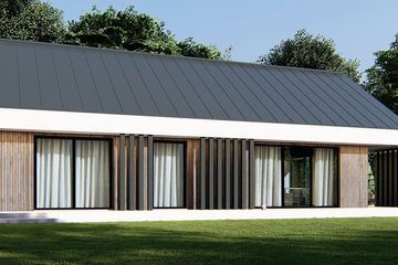  Projekt domu uA289v1 (WCB1371) - projekt domu parterowego - Zdjęcie 3