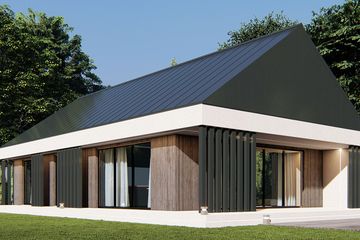  Projekt domu uA289v1 (WCB1371) - projekt domu parterowego - Zdjęcie 1