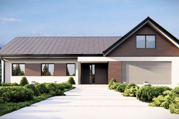  Projekt domu uA285 (WCB1366) - projekt domu parterowego - Zdjęcie 1