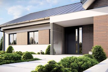  Projekt domu uA285 (WCB1366) - projekt domu parterowego - Zdjęcie 3